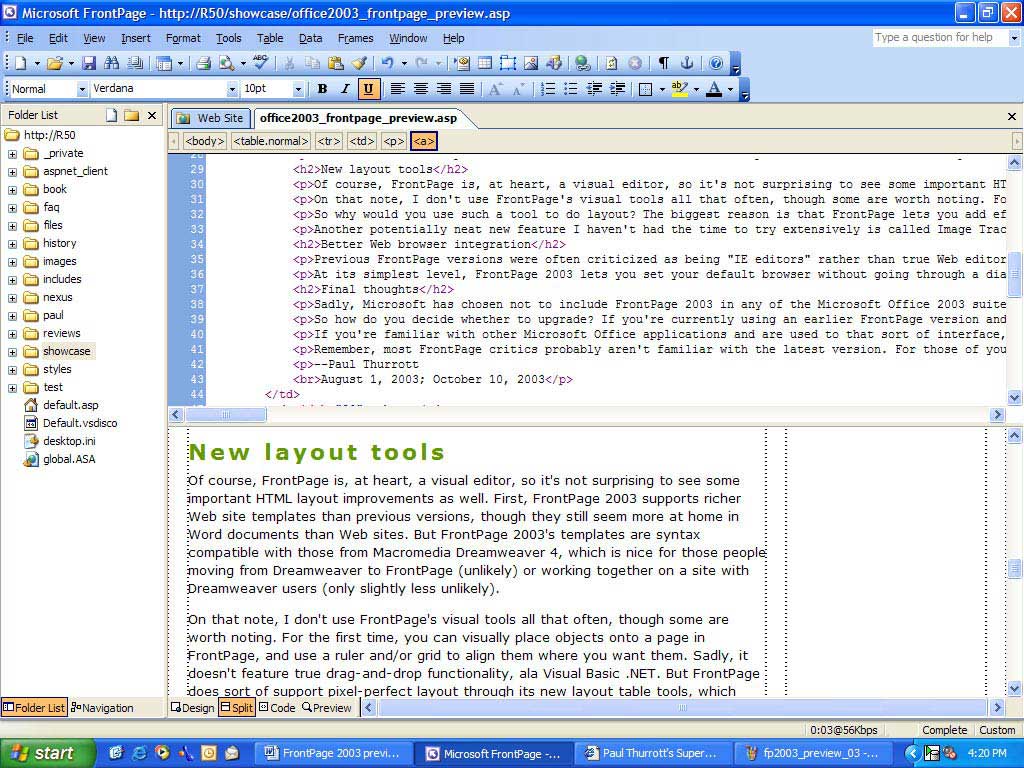Www.softpanorama.org › Office › FrontpageFrontPage 2003 on Windows 10 - Softpanorama